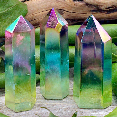 Titanium Rainbow Quartz Tower