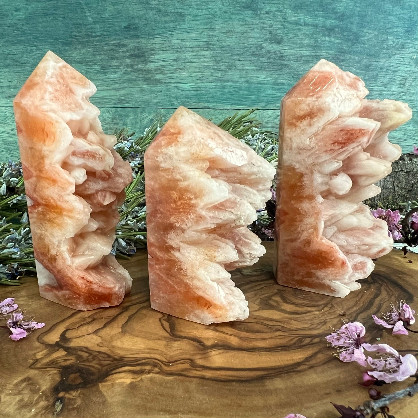 Dog Tooth Aragonite Tower