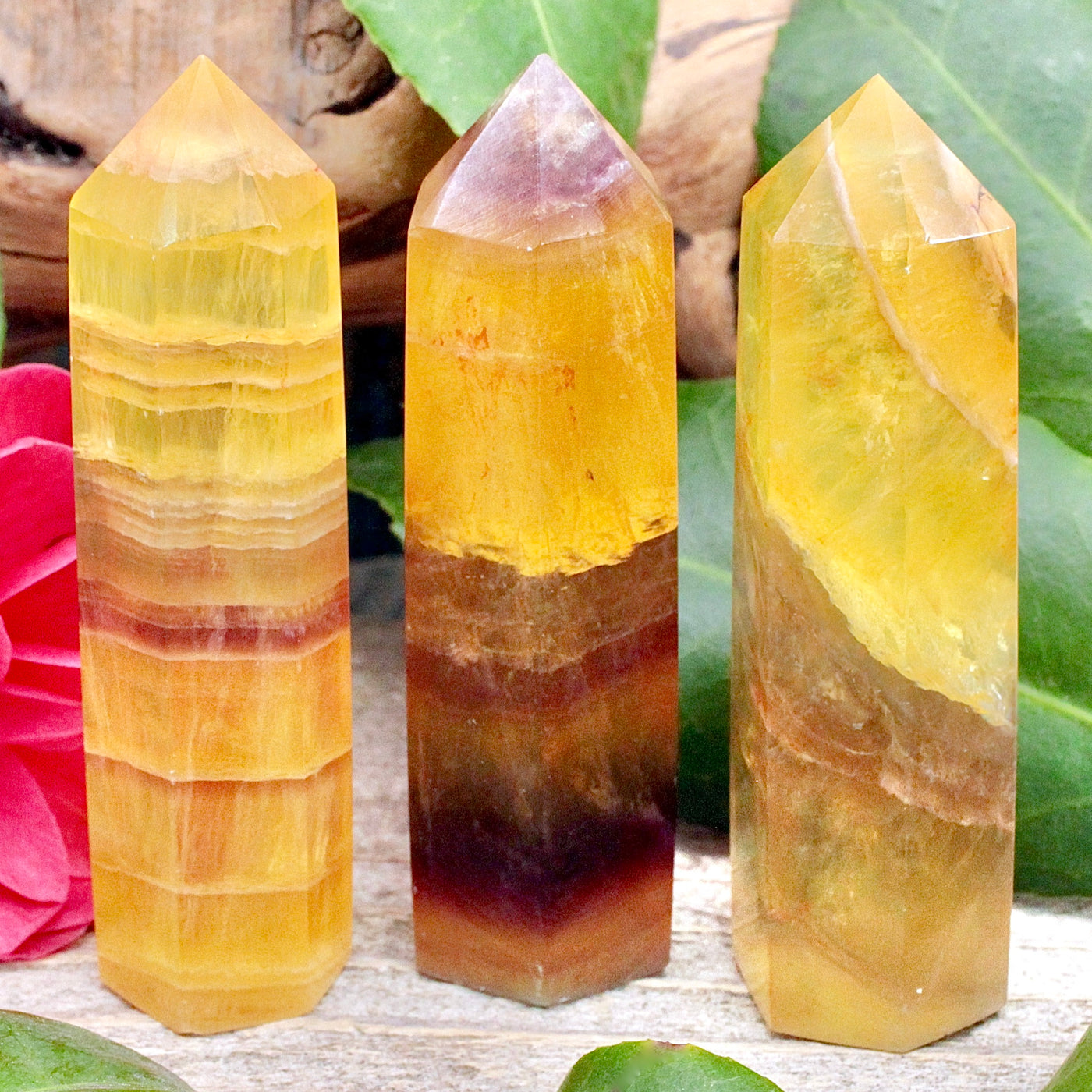 Yellow Fluorite Tower