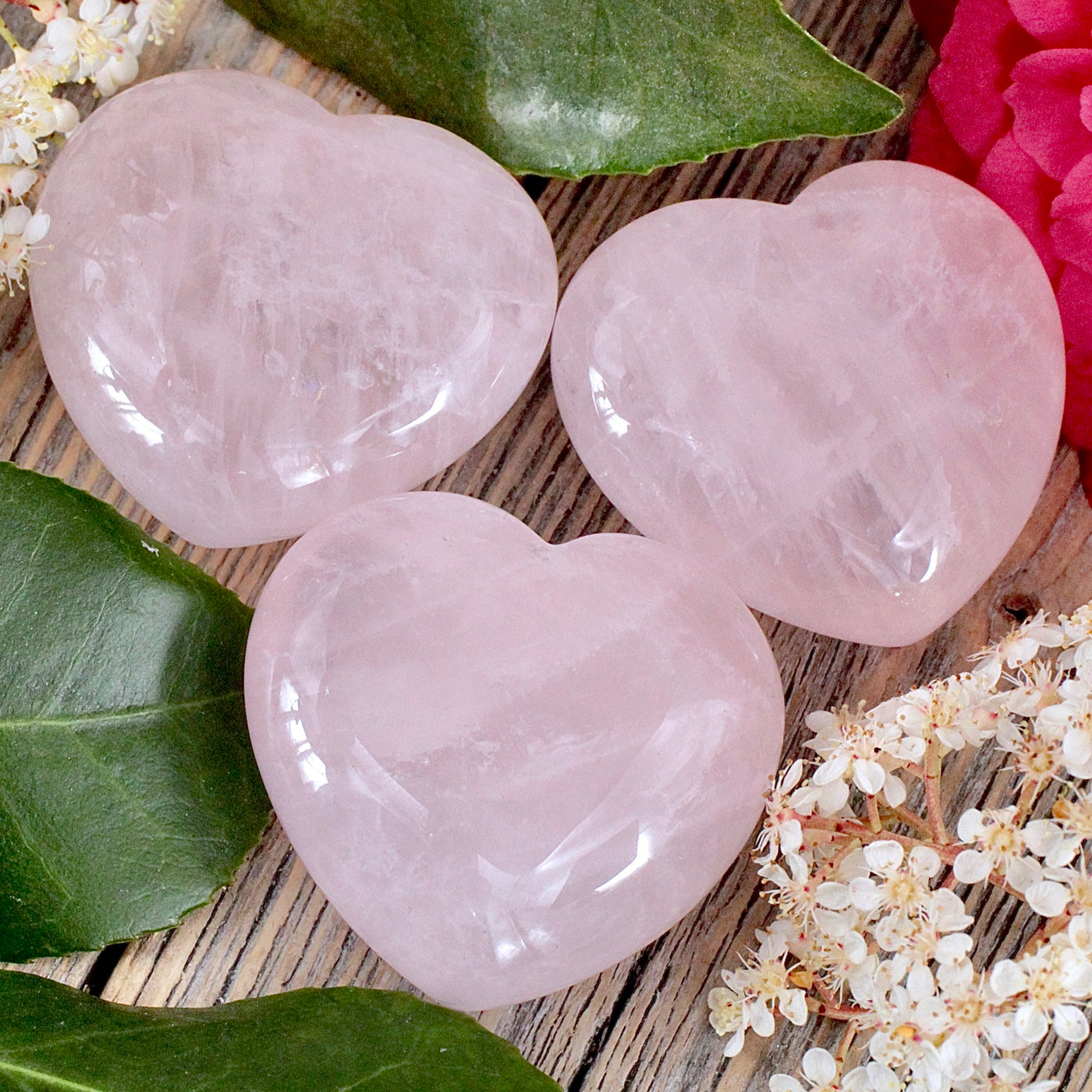 Rose Quartz Heart