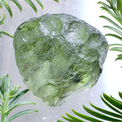 Moldavite Rough Chunk - Extra Large