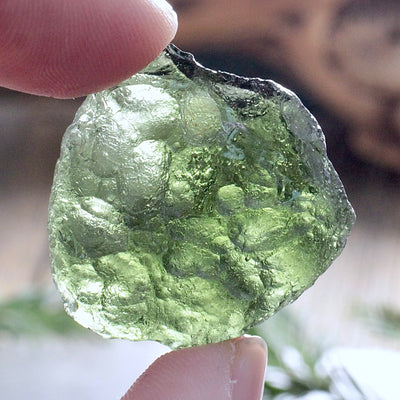 Moldavite Rough Chunk - Extra Large