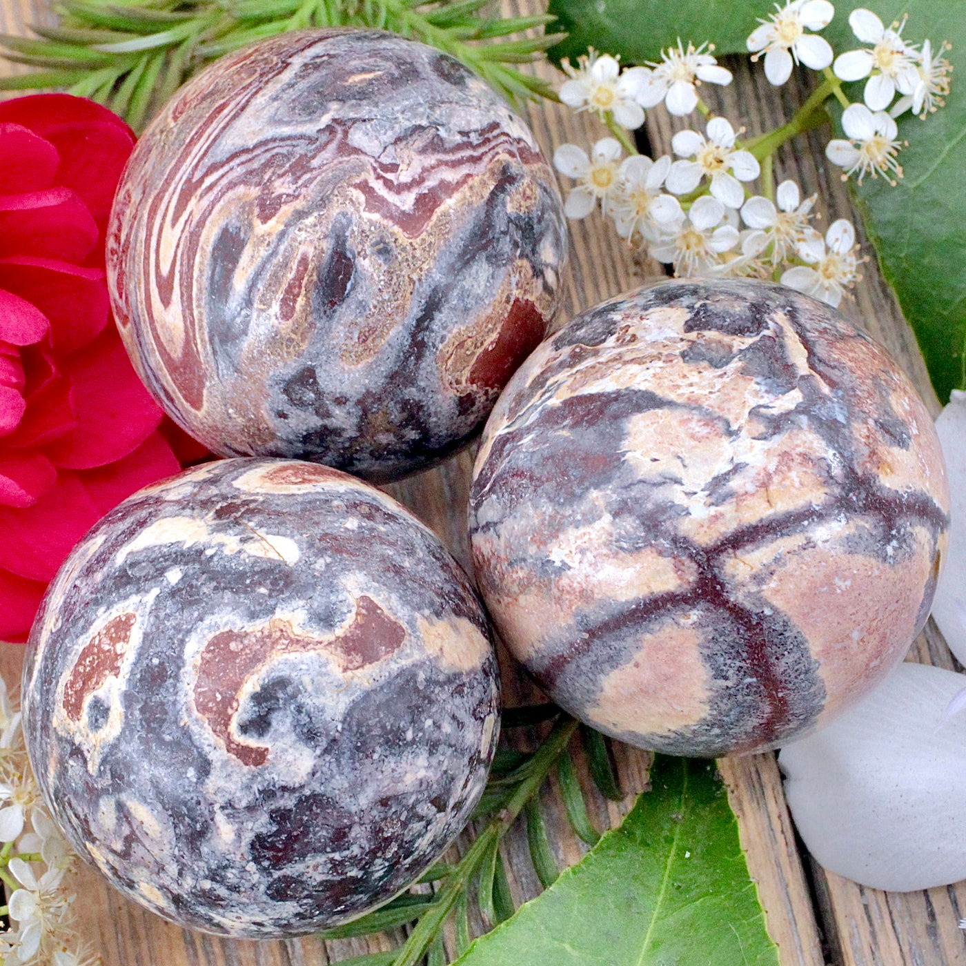 Batik Jasper Sphere