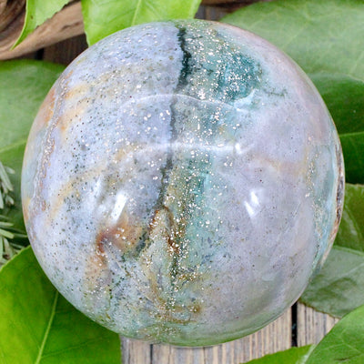 Ocean Jasper Sphere