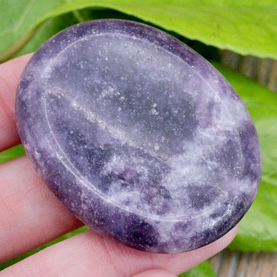 Lepidolite Worry Stone