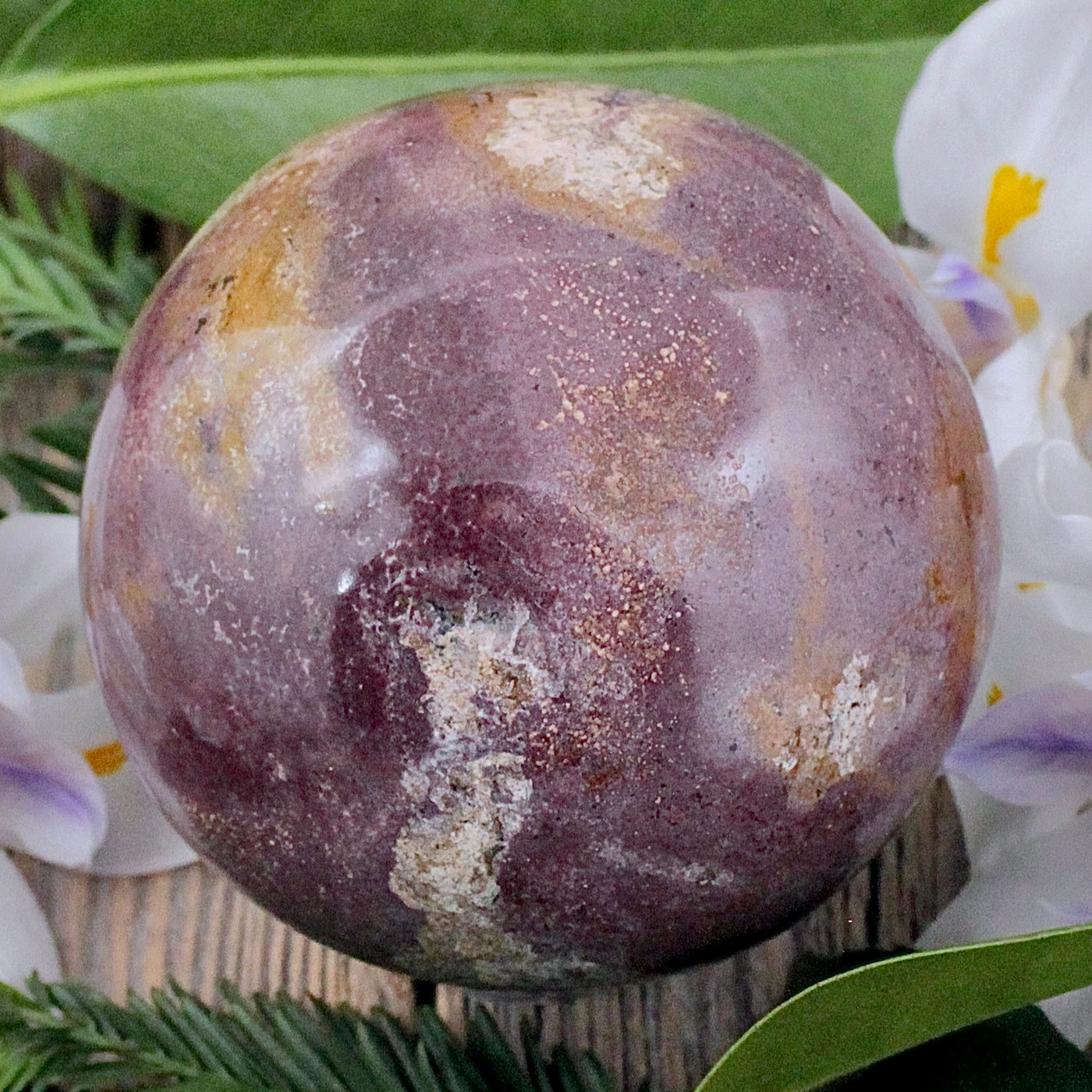 Ocean Jasper Sphere