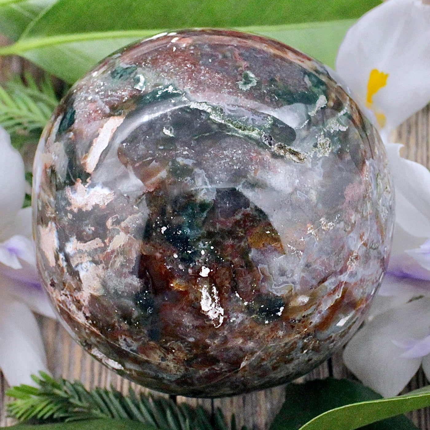 Ocean Jasper Sphere