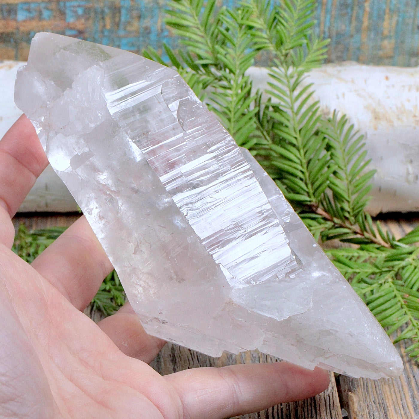 Lemurian Quartz Point