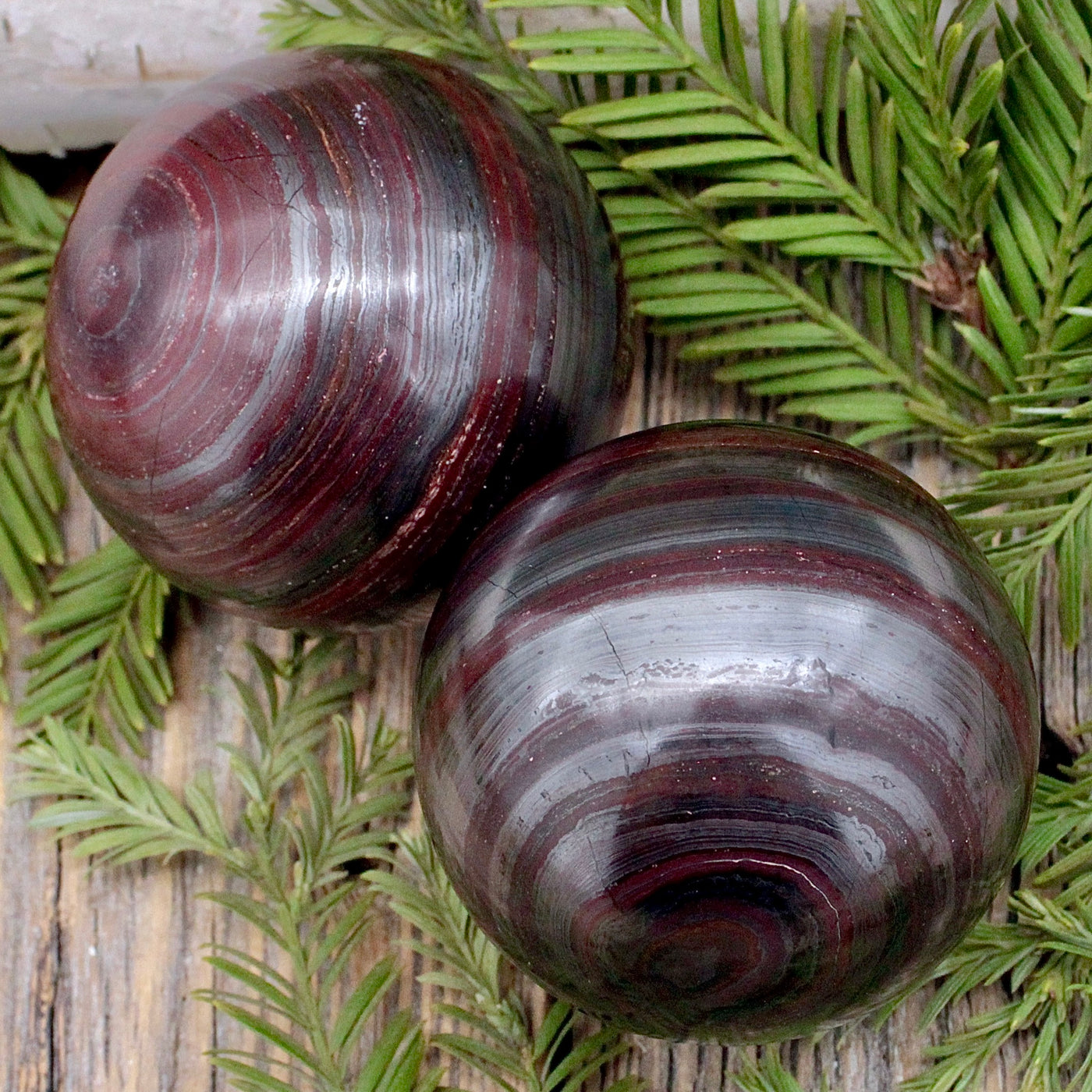 Hematite and Red Jasper Sphere