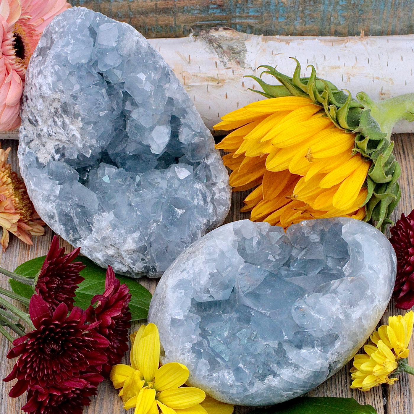 Celestite Cluster