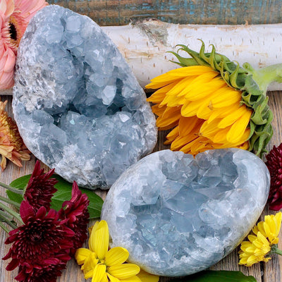 Celestite Cluster