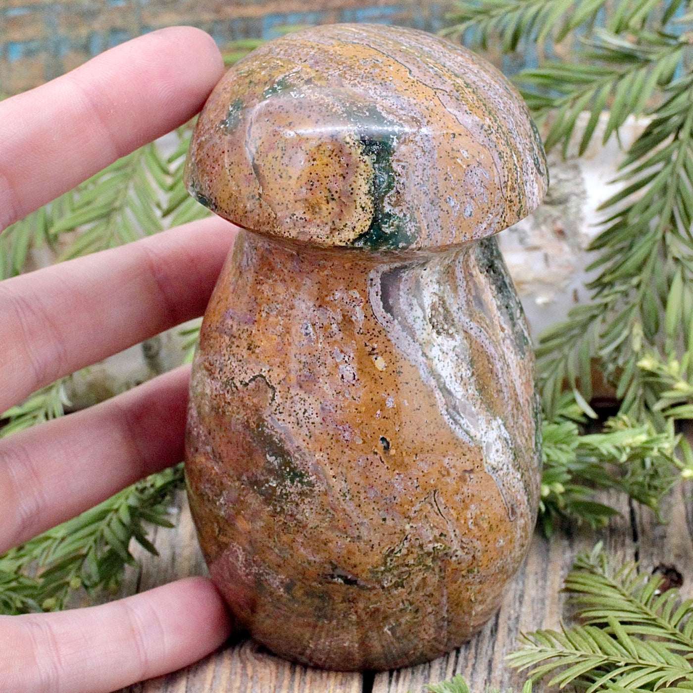 Ocean Jasper Mushroom