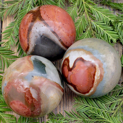 Polychrome Jasper Sphere