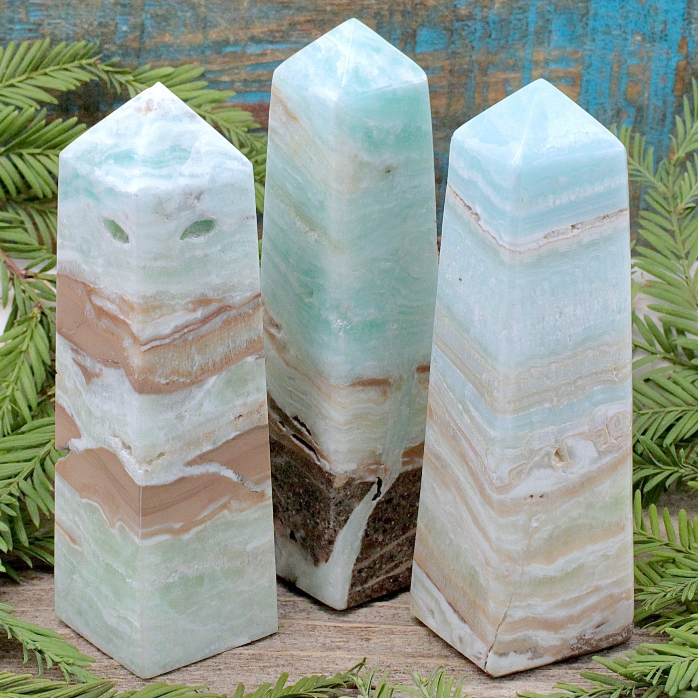 Caribbean Calcite Obelisk