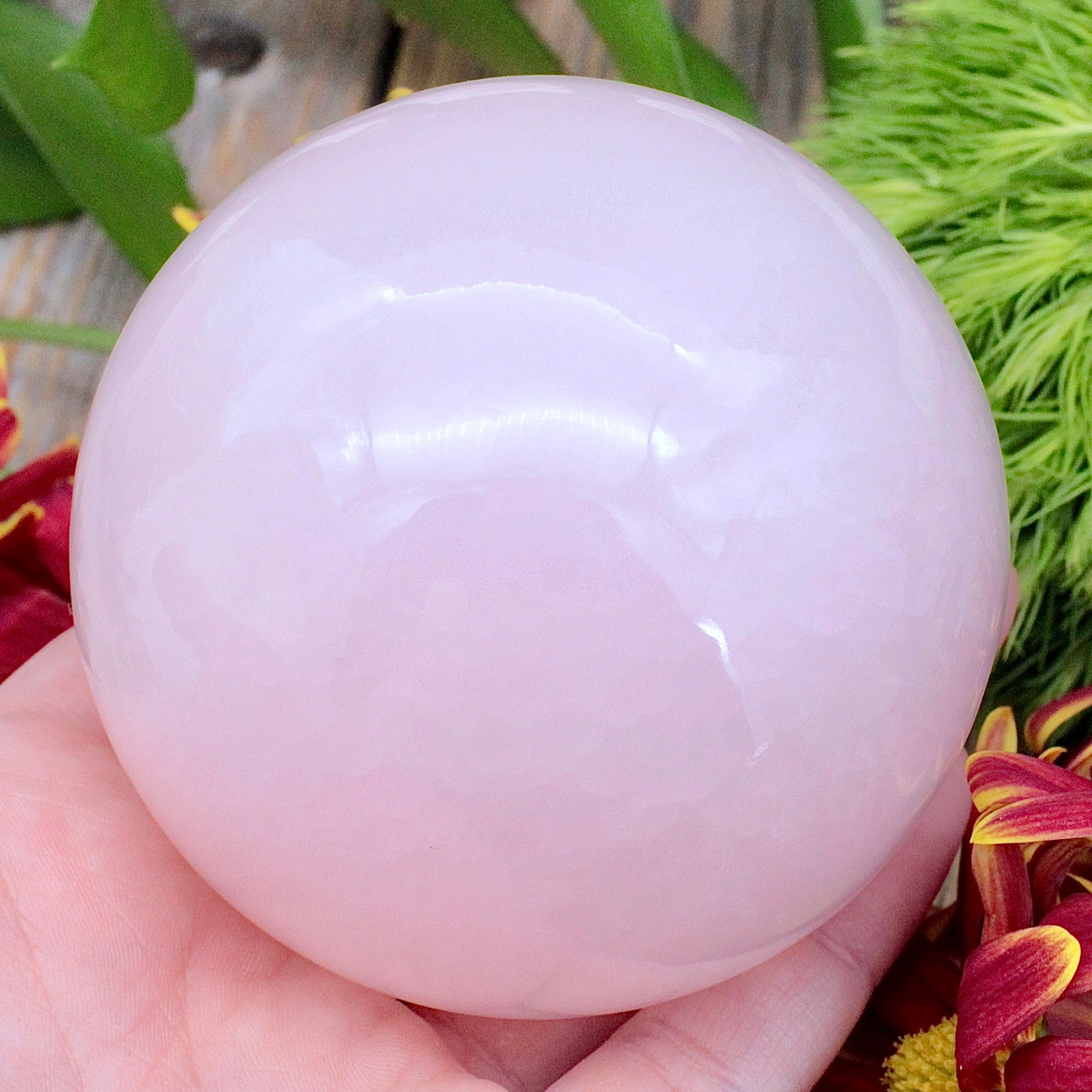 Pink Calcite Sphere