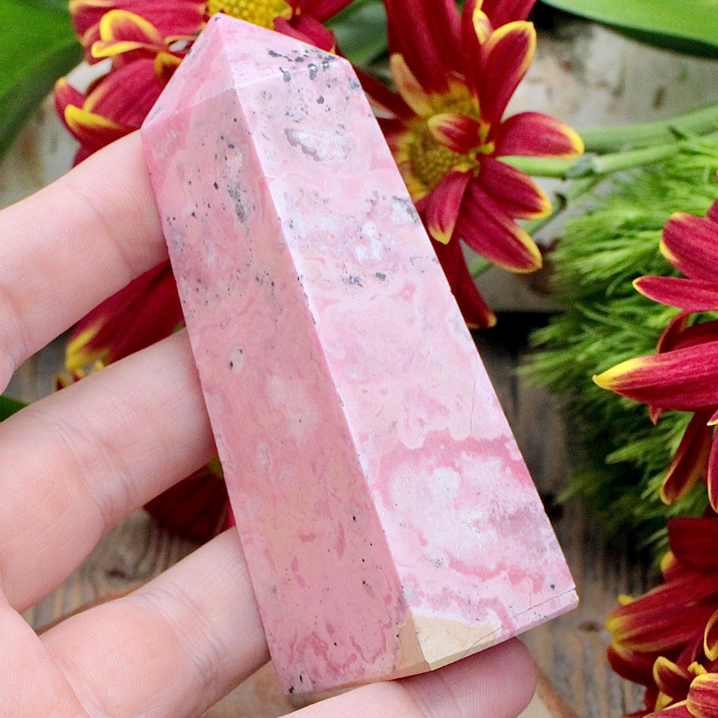 Rhodonite Obelisk