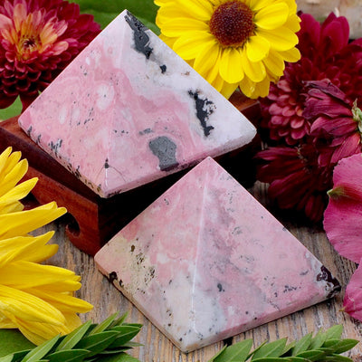 Rhodonite Pyramid