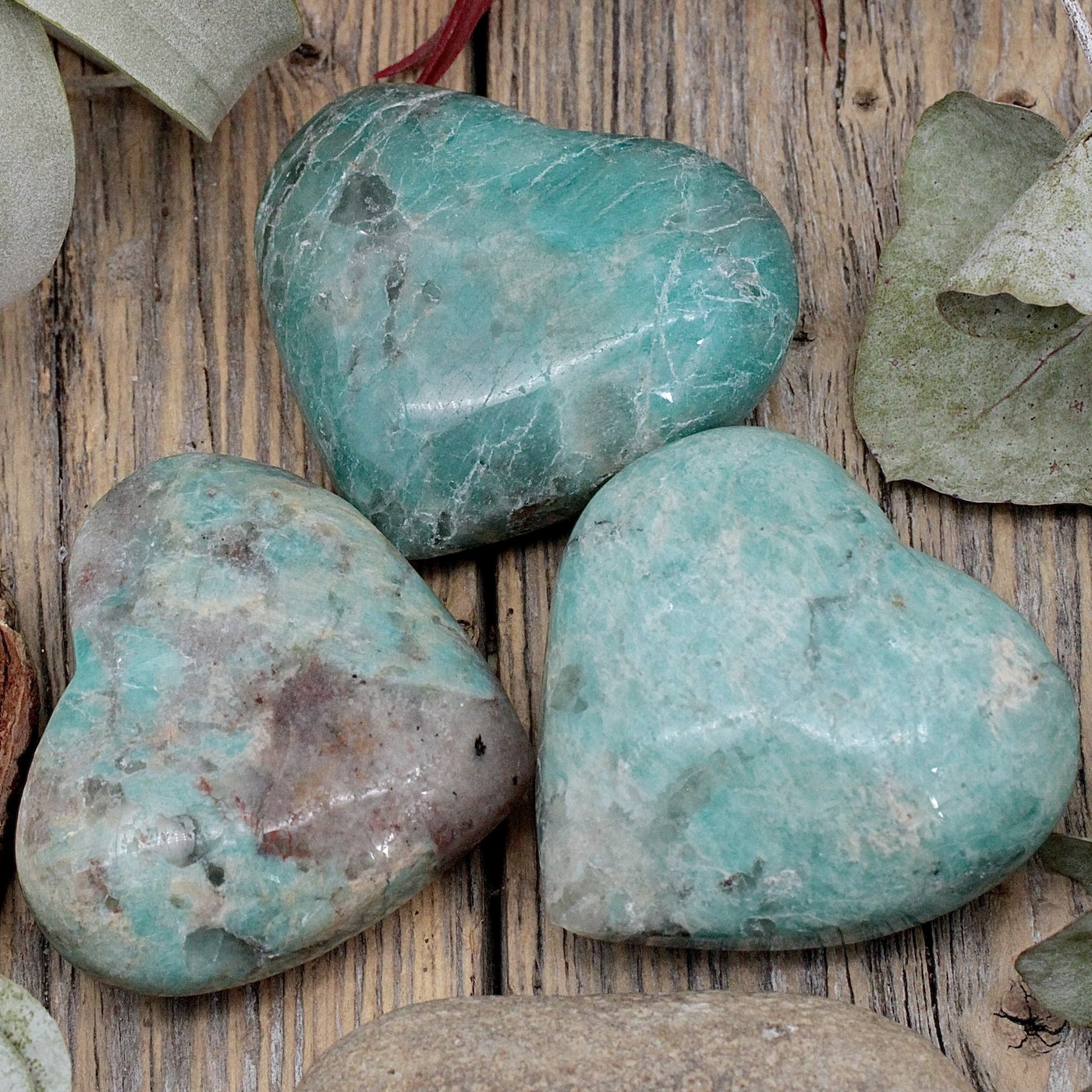 Amazonite Heart