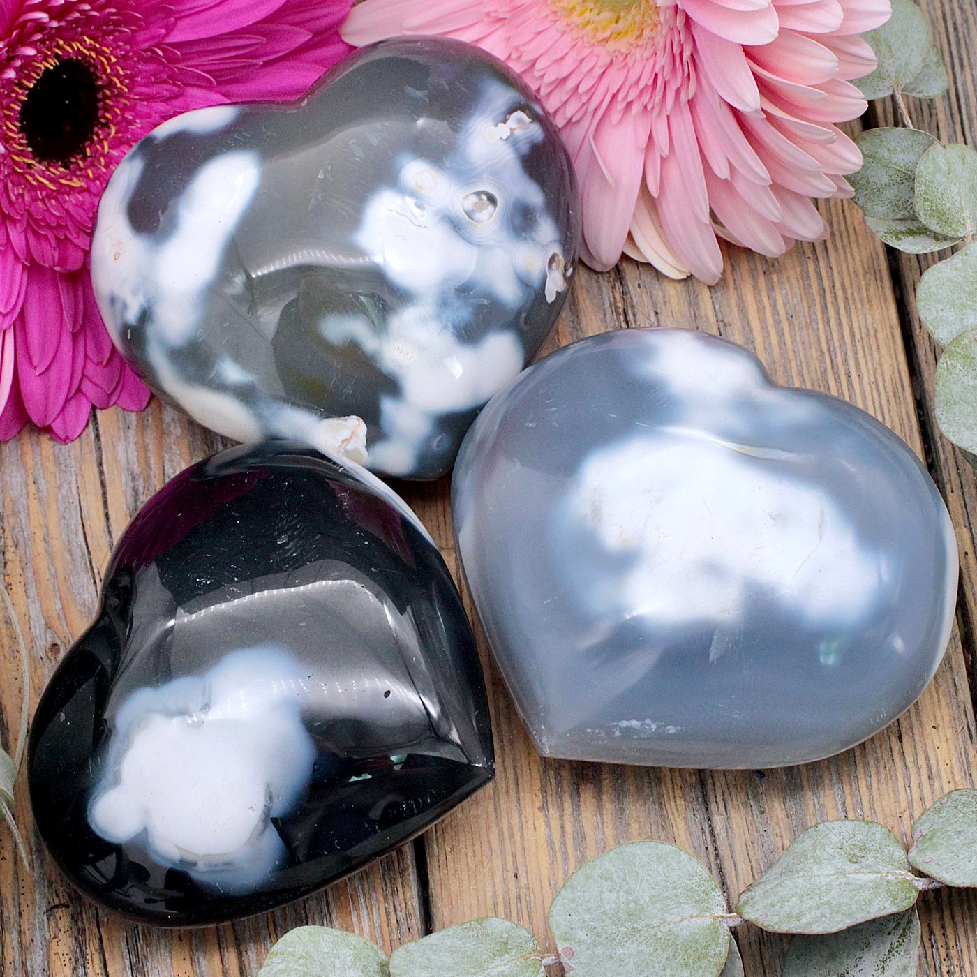 Orca Agate Heart A