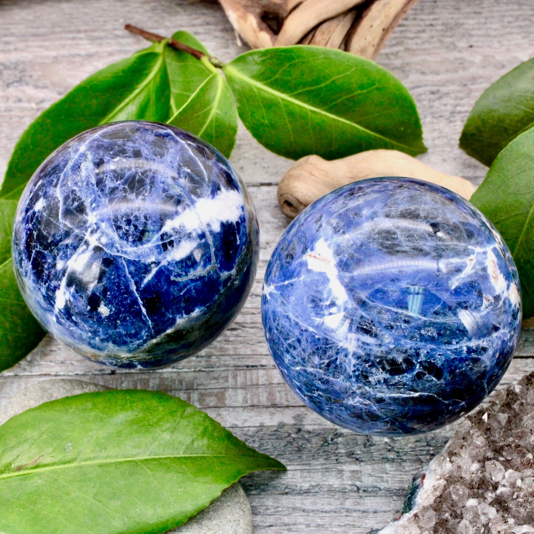 Sodalite spheres