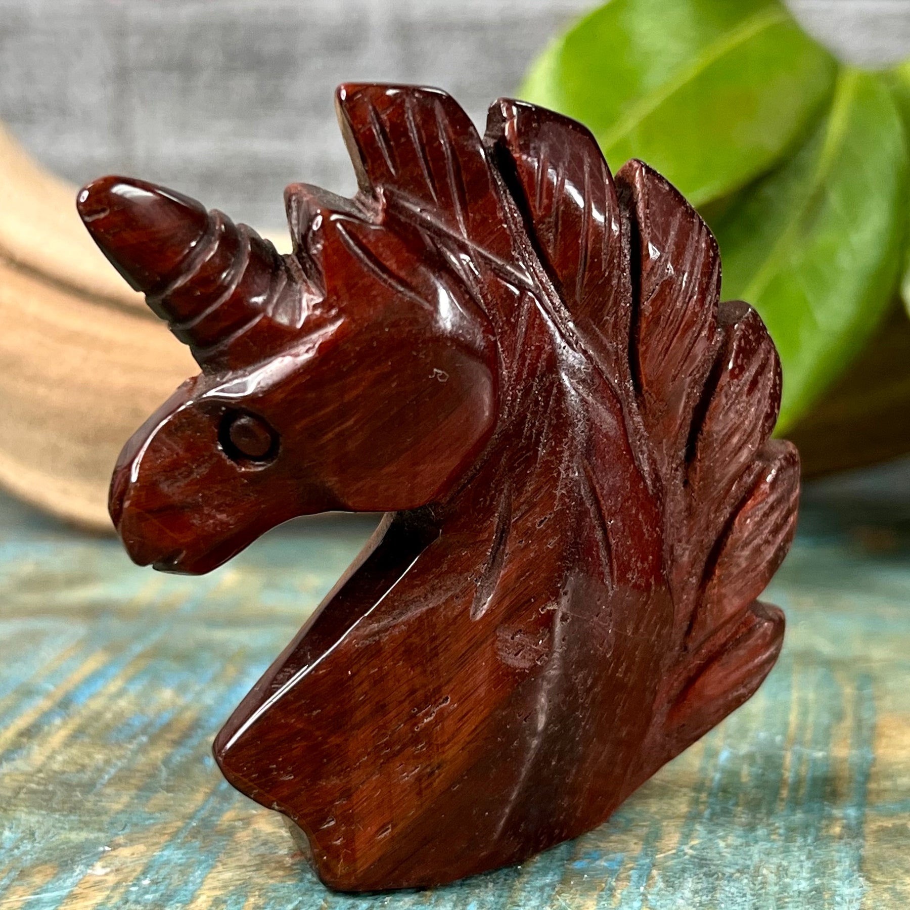 Red Tiger's Eye unicorn