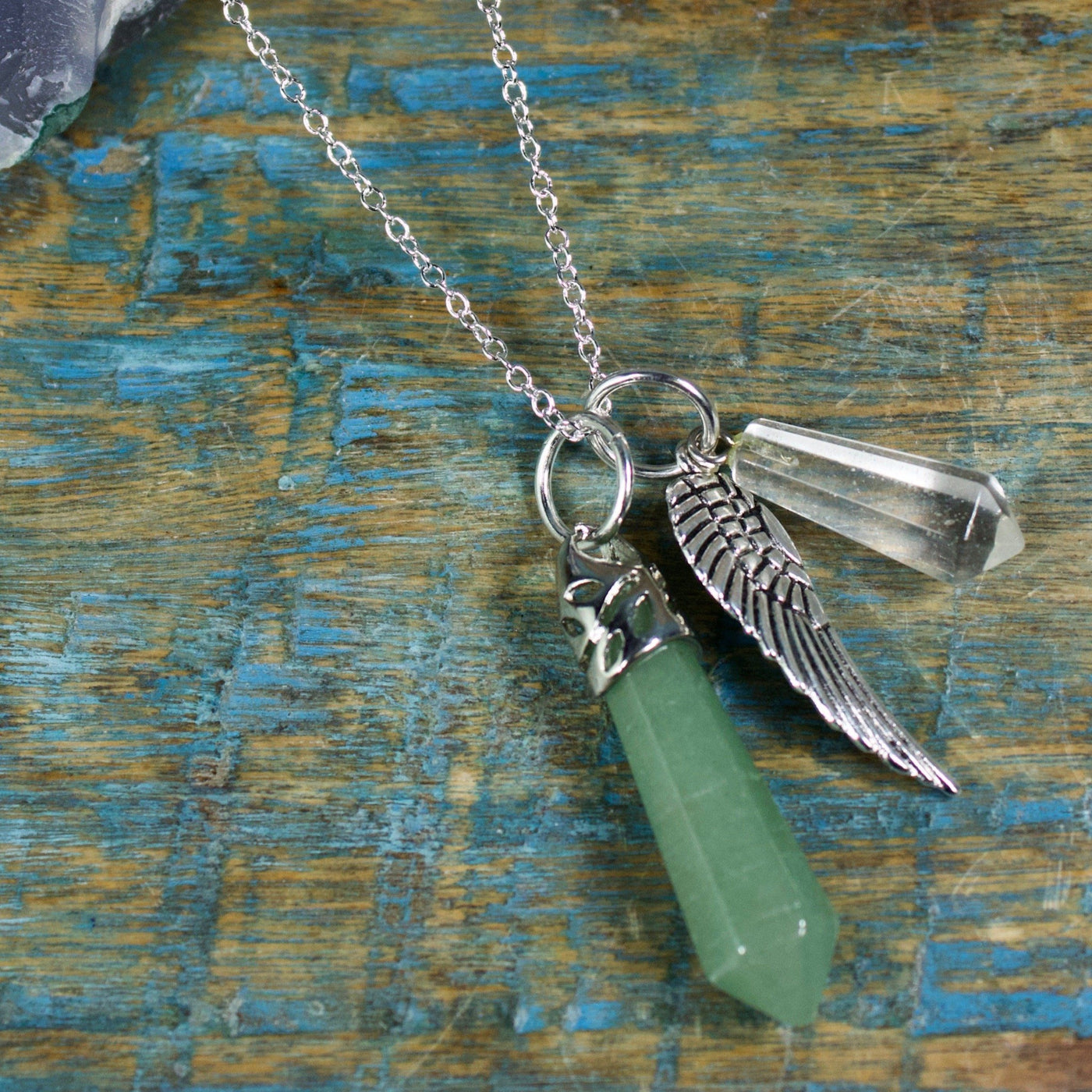 Green Aventurine Guardian Stones Necklace