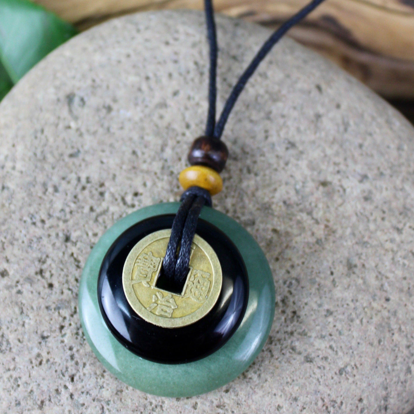 Green Aventurine and Black Jasper
Earth & Art