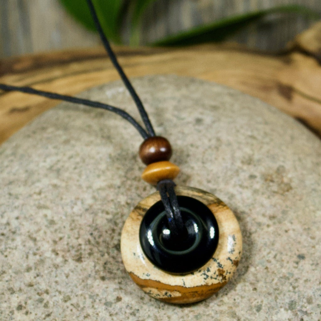 Black Jasper and Picture Jasper
Destiny Duo