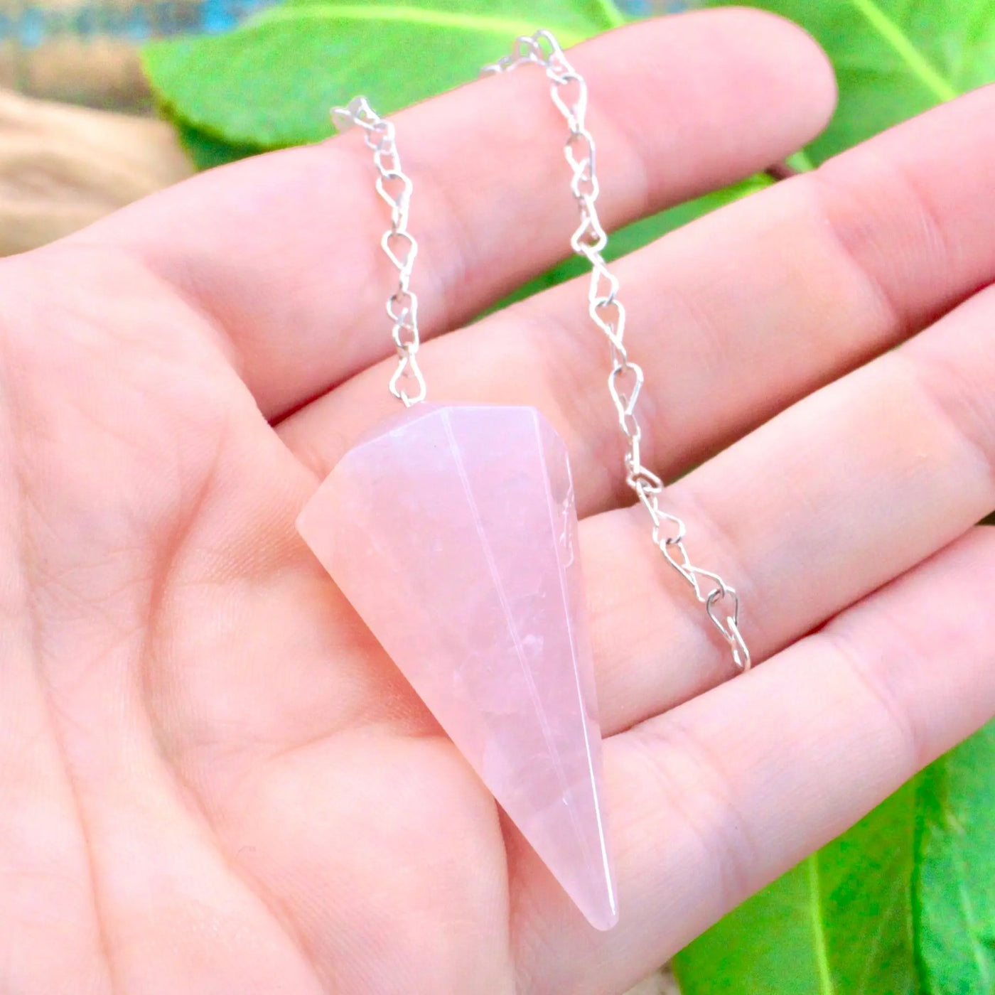 Rose Quartz Pendulum