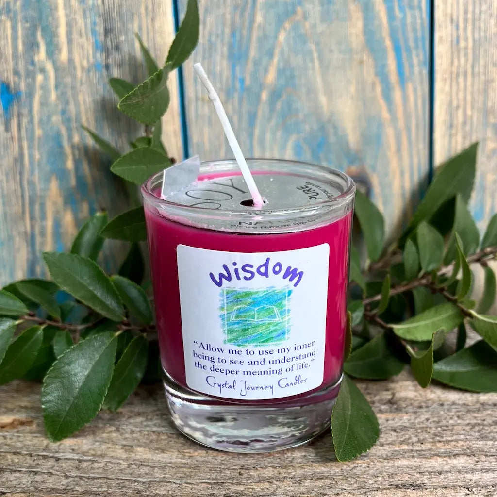 Wisdom Herbal Magic Votive Candle