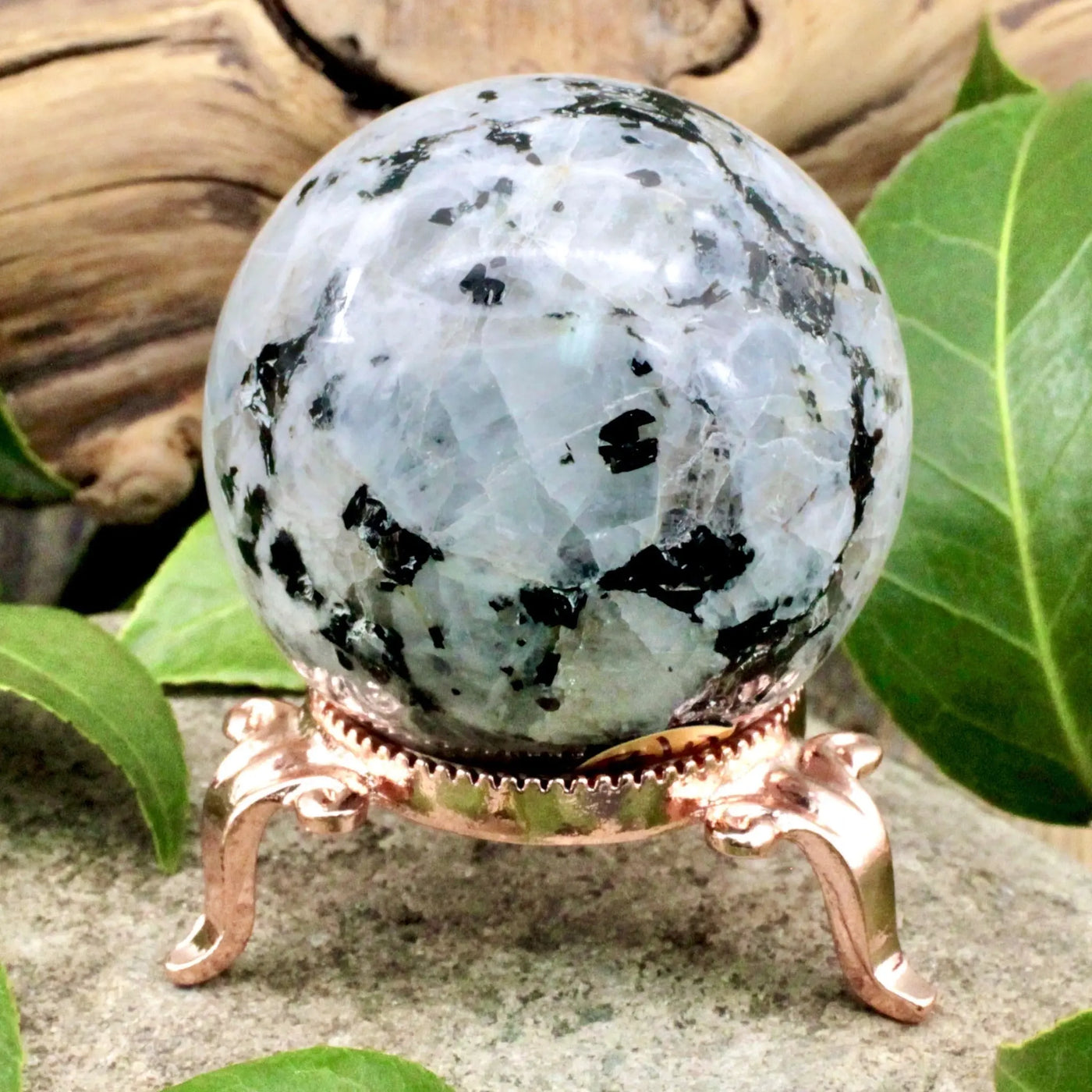 Fancy Metal Sphere Stand - Large