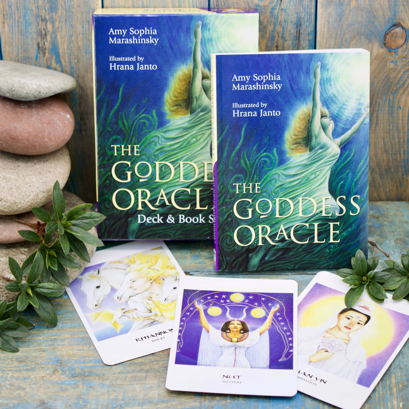 The Goddess Oracle Deck & Book Set