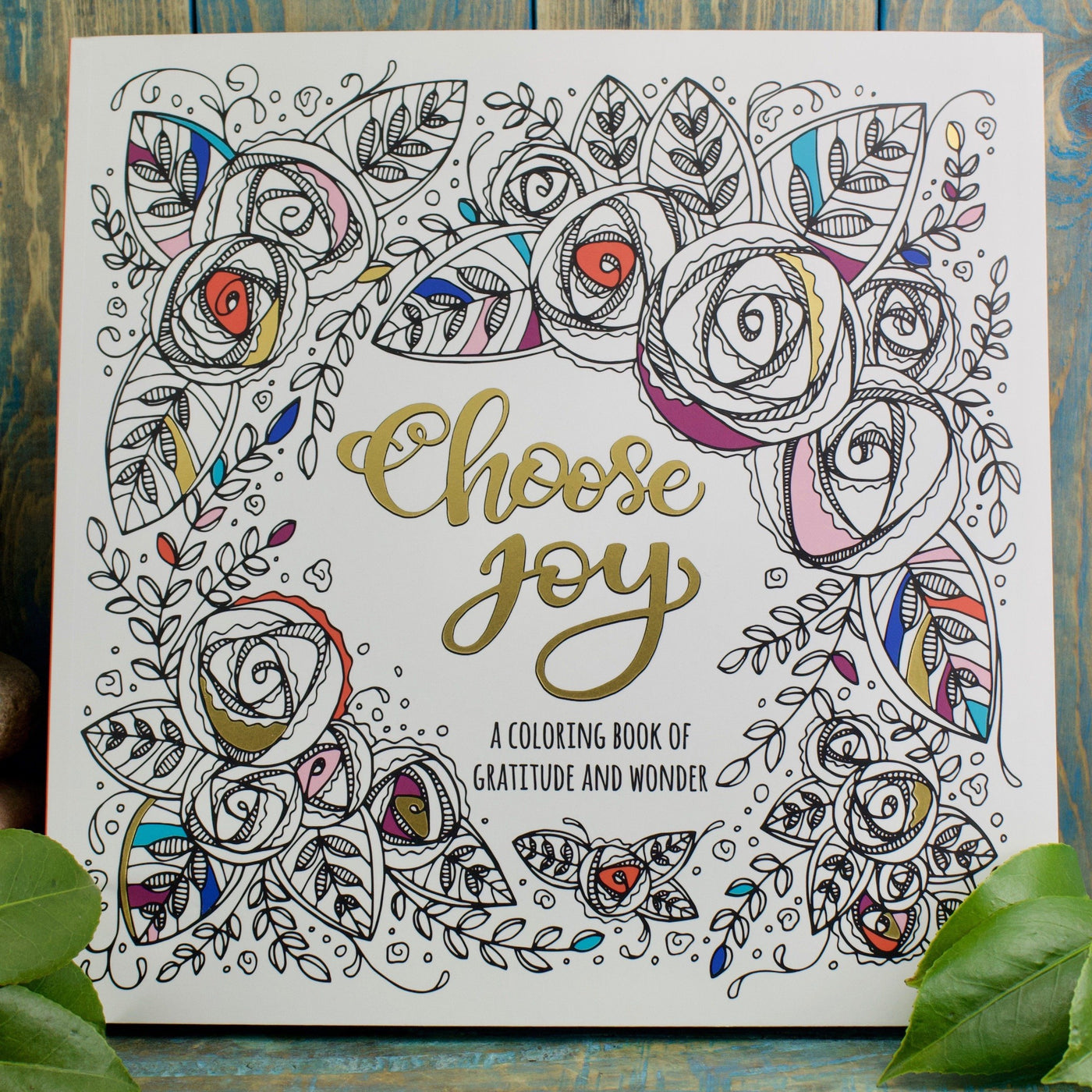 Choose Joy: A Coloring Book of Gratitude and Wonder