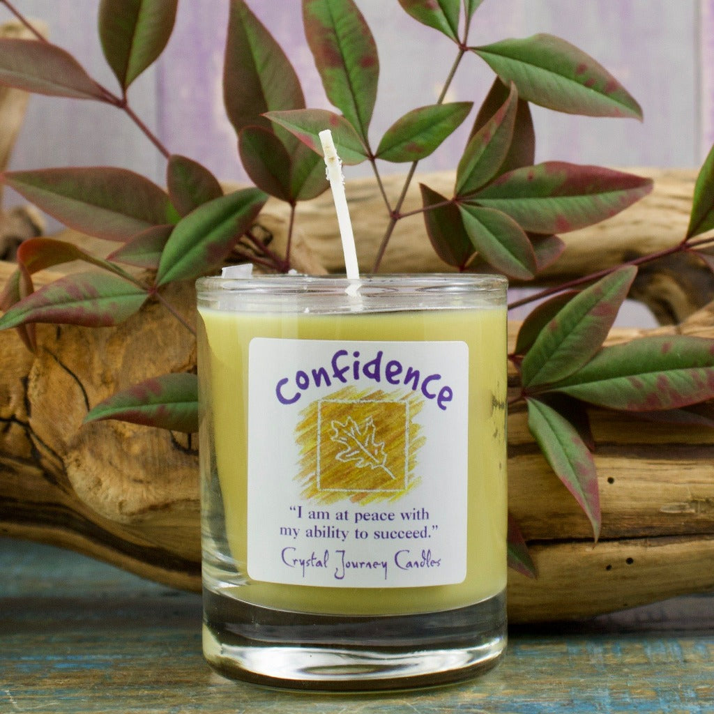 Confidence Herbal Magic Votive Candle