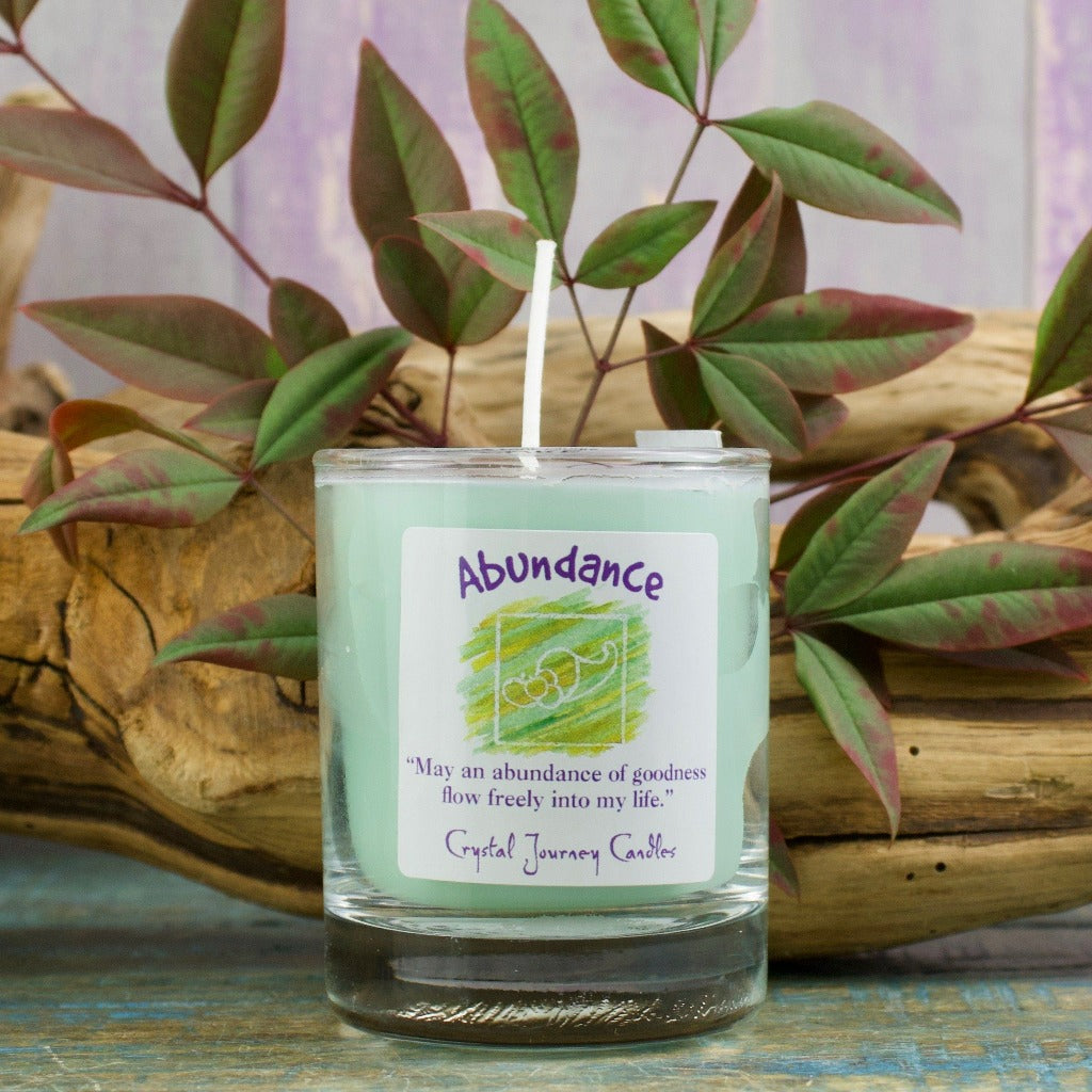 Abundance Herbal Magic Votive Candle