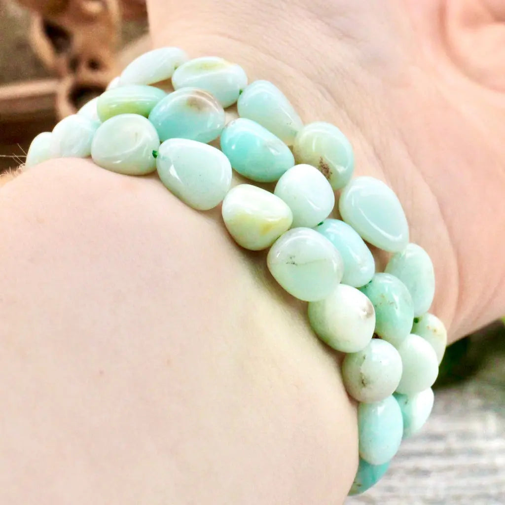 Amazonite Tumbled Bracelet