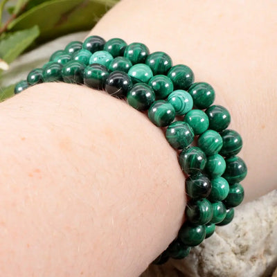 8mm Malachite Bracelet