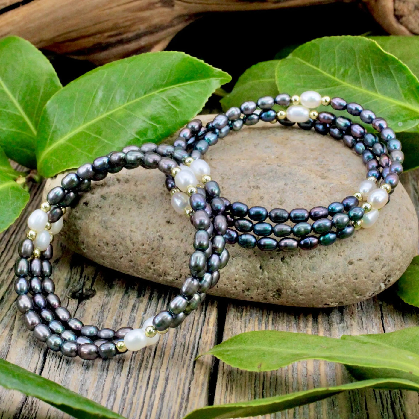 Fresh Water Pearl Wrap Bracelet