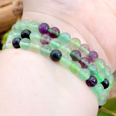 Fluorite Bracelet - 6mm