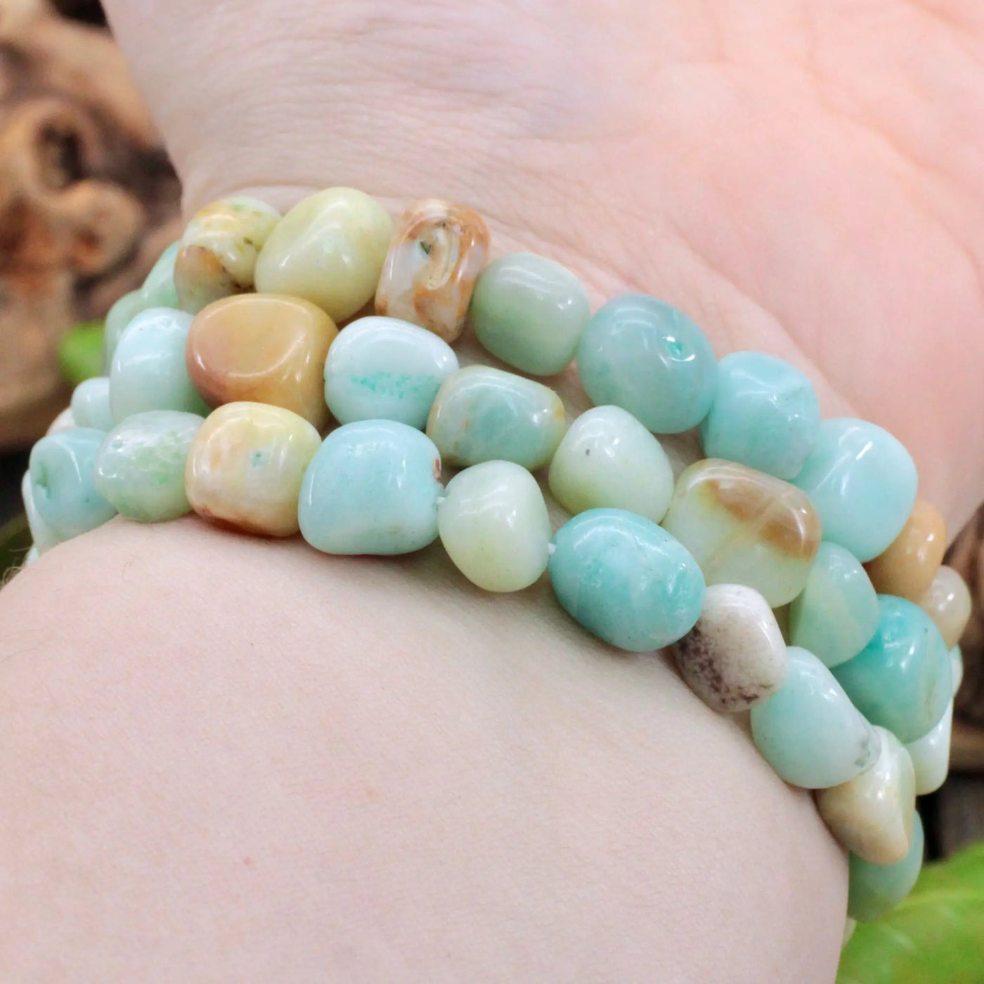 Amazonite Tumbled Bracelet