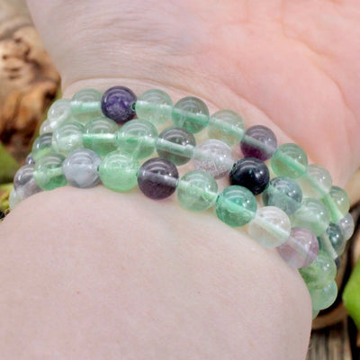 Rainbow Fluorite Bracelet - 8mm