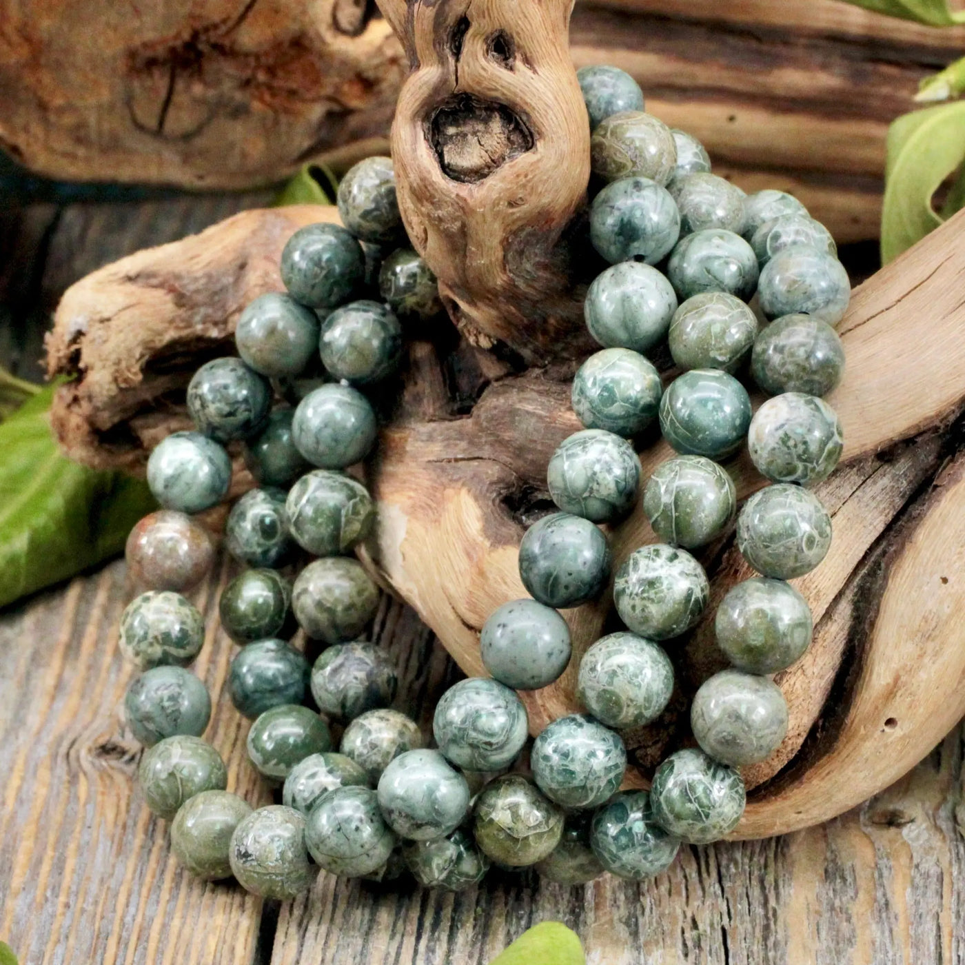 Green Jasper Bracelet - 8mm