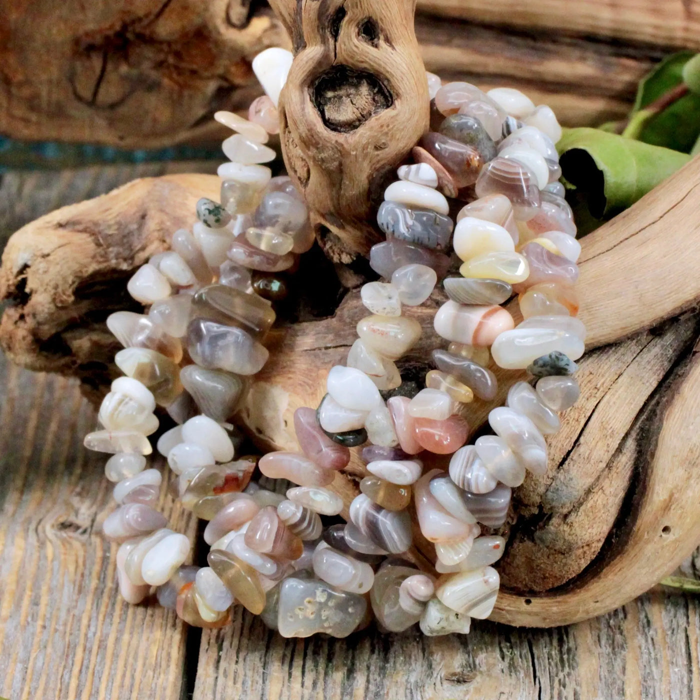 Botswana Agate Chip Bracelet