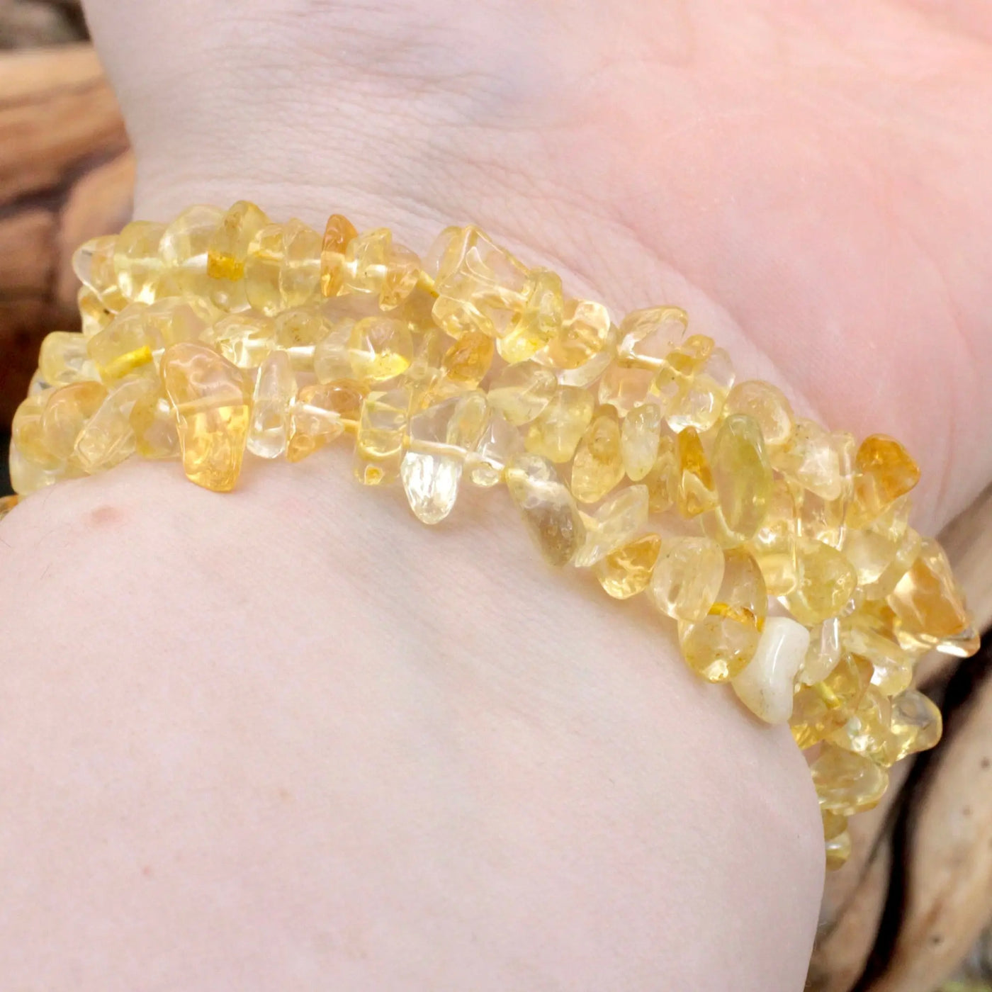 Citrine Chip Bracelet