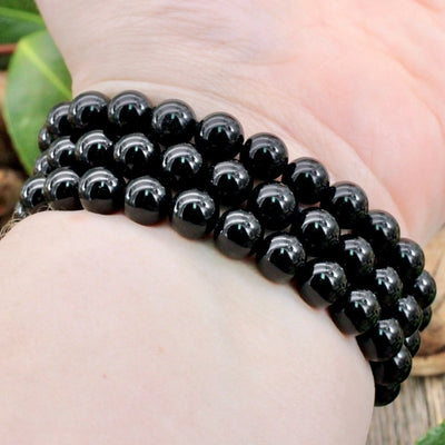 Black Obsidian Bracelet - 8mm