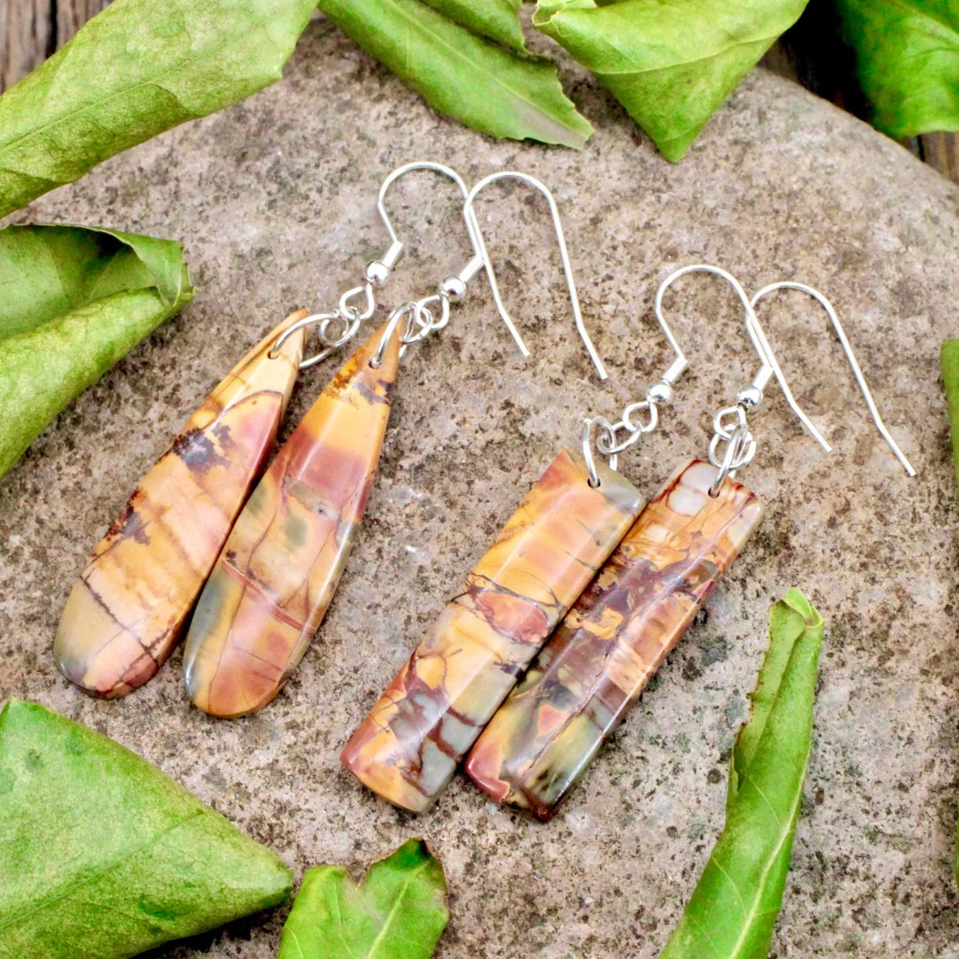 Red River Jasper Earrings