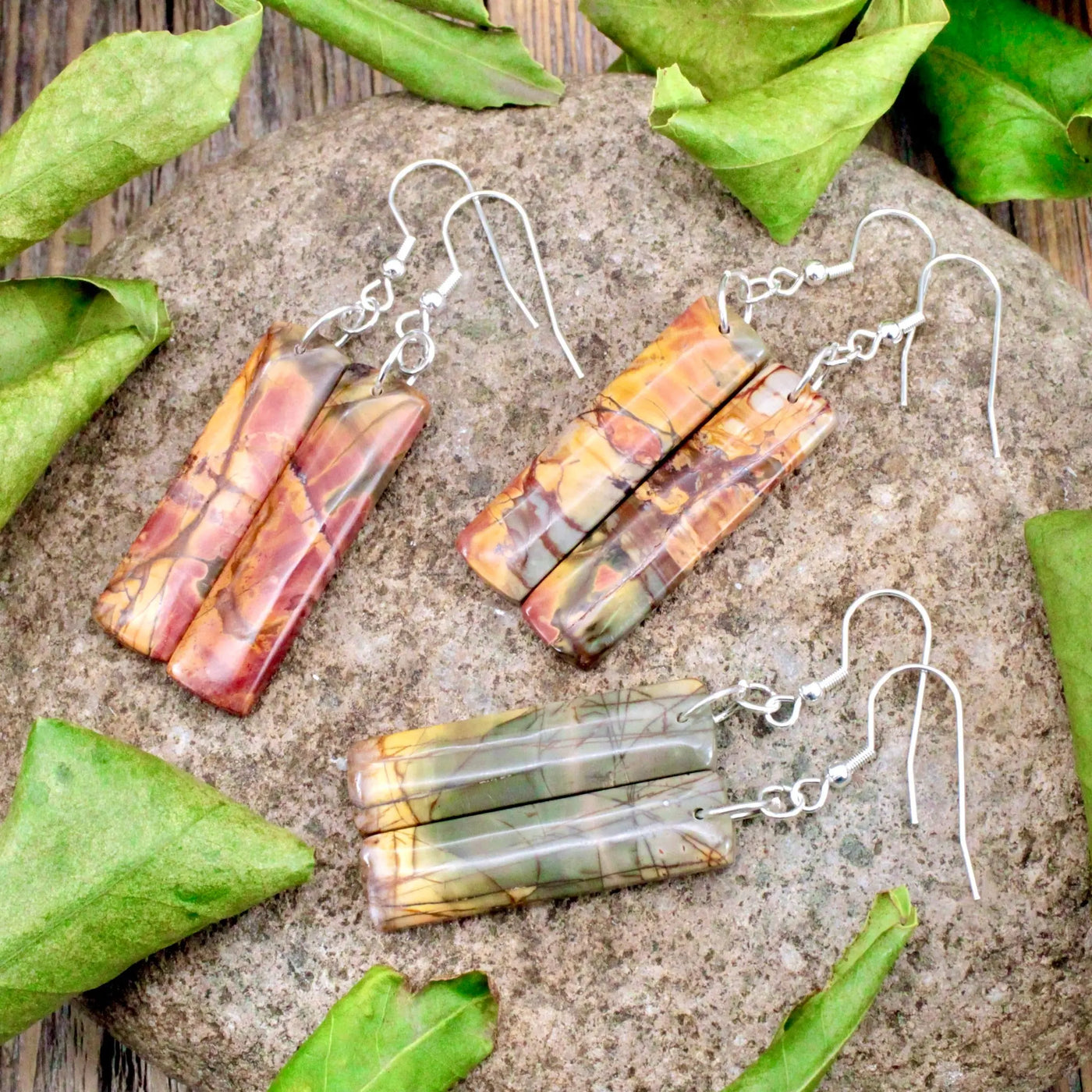 Red River Jasper Earrings