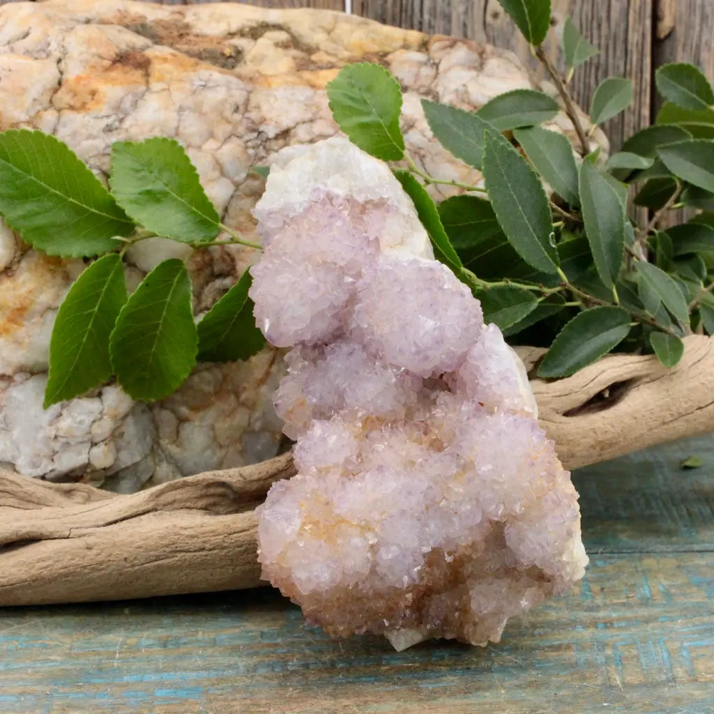 Large Lavender Spirit Quartz Druzy Cluster -Offering 1