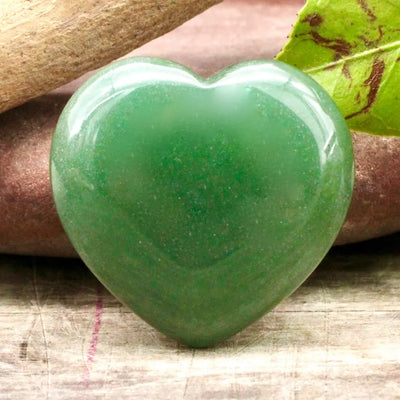 Small Green Aventurine Heart