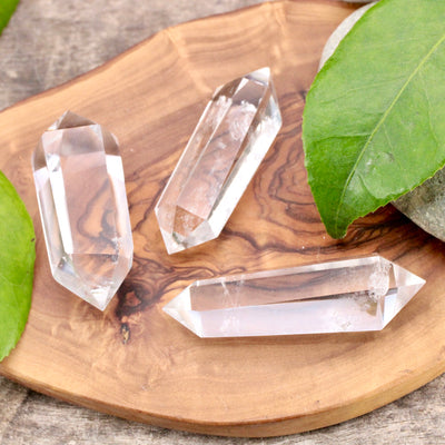 Petite Double Terminated Quartz Point